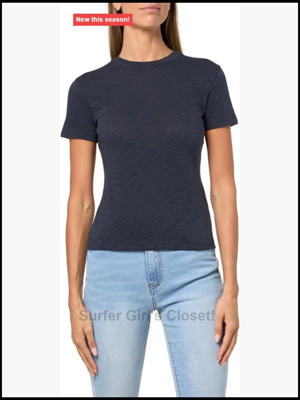 Women's Boatneck Cutaway Top 100% Cotton Short Sleeve Tee